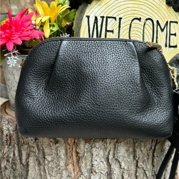 Authentic KATE SPADE Pebbled leather zip top Satchel/Wristel/crosby - Picture 9 of 15